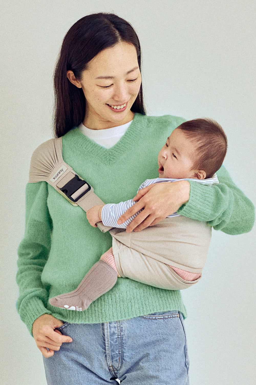 Konny | 雙重支撐單肩腰凳嬰兒背帶