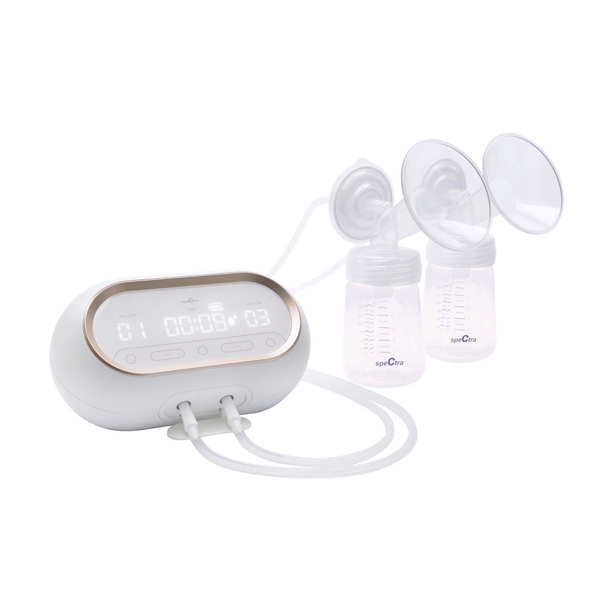 SPECTRA | Dual Compact 電動雙摩打雙邊奶泵( 內置充電池)【香港行貨: 升級15個月保用+免運費】