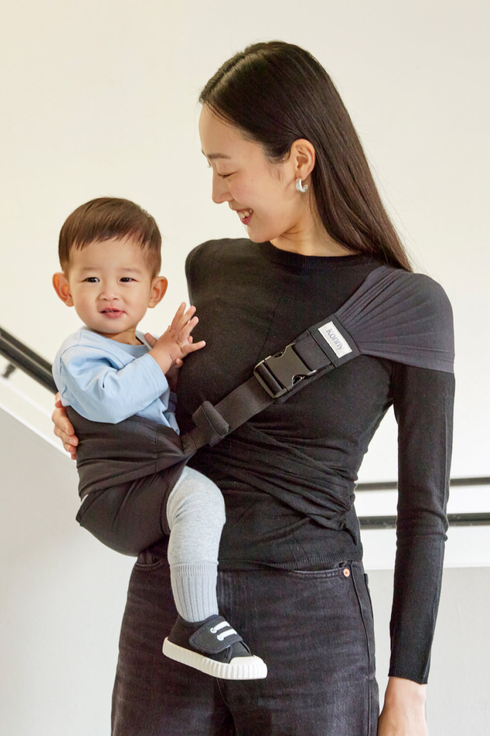 Konny | 雙重支撐單肩腰凳嬰兒背帶