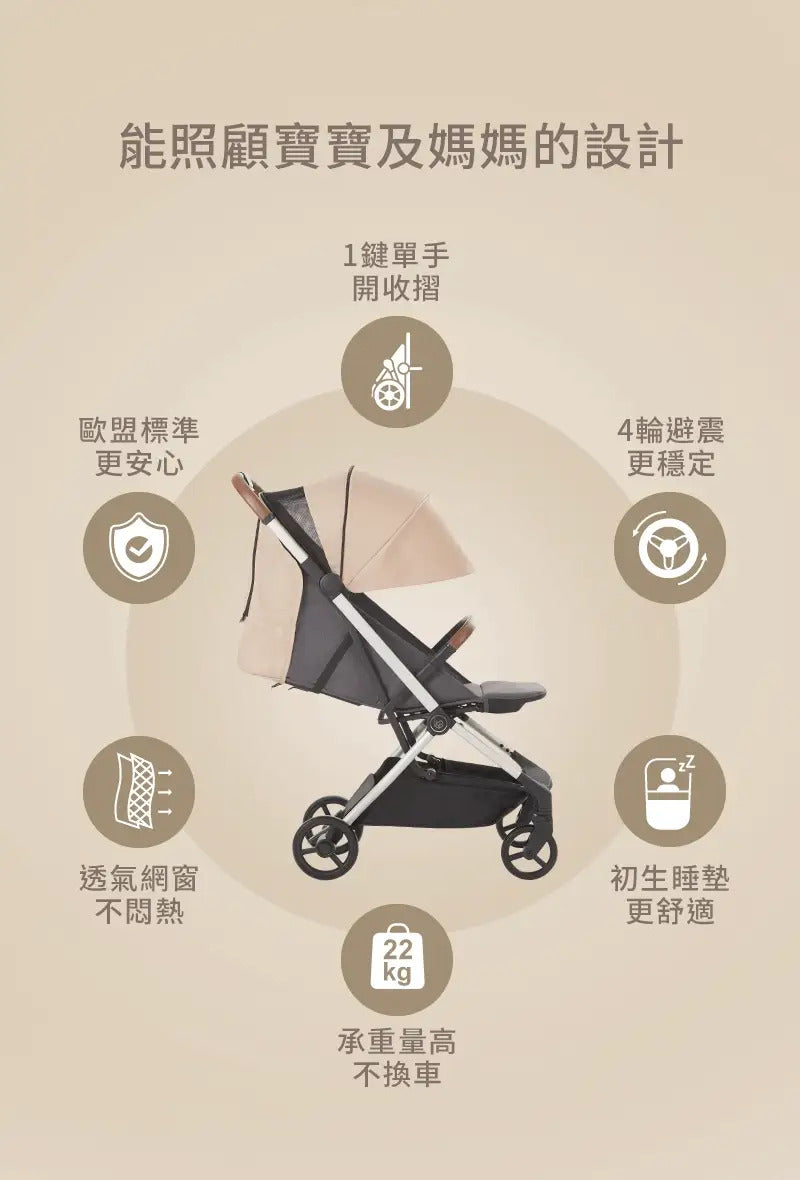 Baby Star | Brisa 自動秒速收摺BB車[包送貨] - 外出用品 - UBaby