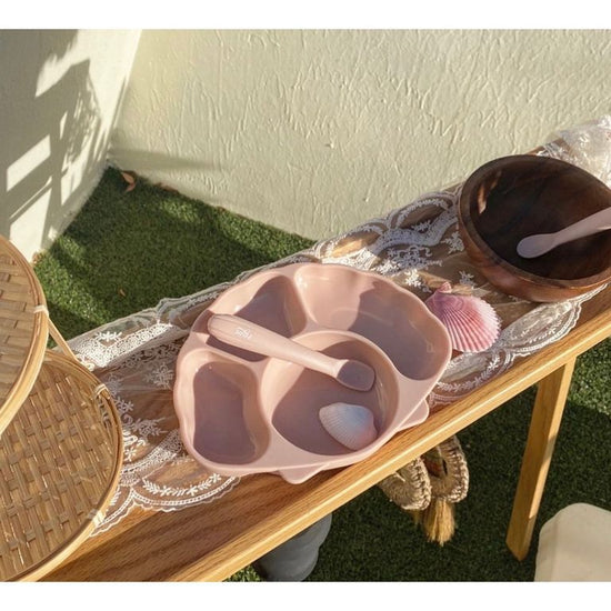 TGM | 1+2貝殼粉彩白金矽膠湯匙2入/盒