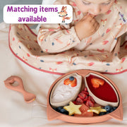 Tidy Tot |  矽膠吸盤餐盤連零食盒連蓋