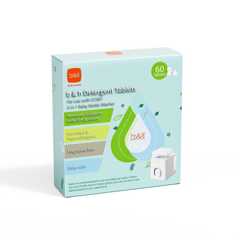b&h | 奶瓶清洗機清潔片(60粒)