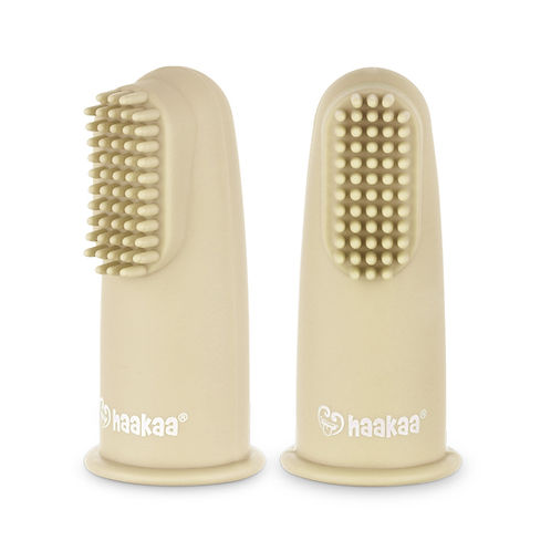 Haakaa | 矽膠手指牙刷 (2個裝) - 嬰兒用品/傢俱 - UBaby