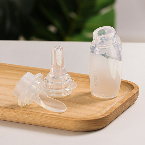 Haakaa | 企鵝雙頭餵食器套裝 - 嬰兒用品/傢俱 - UBaby
