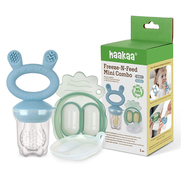 Haakaa | 迷你食物模具與餵食器組合
