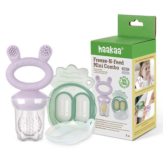 Haakaa | 迷你食物模具與餵食器組合