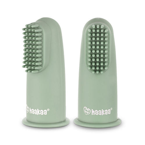 Haakaa | 矽膠手指牙刷 (2個裝) - 嬰兒用品/傢俱 - UBaby
