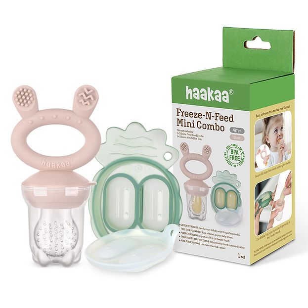 Haakaa | 迷你食物模具與餵食器組合
