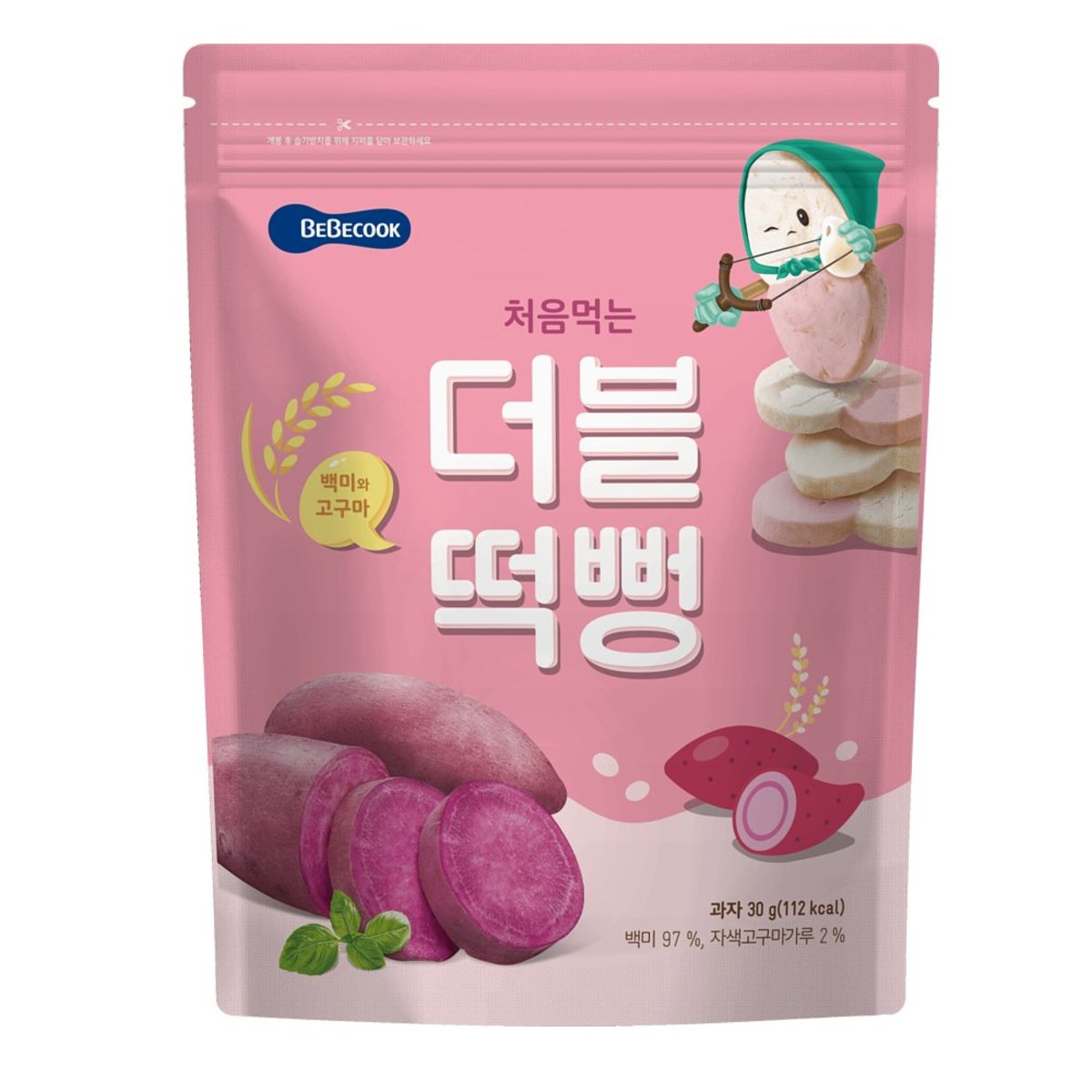 Bebecook | 雙色米餅 30g (適合5個月以上)