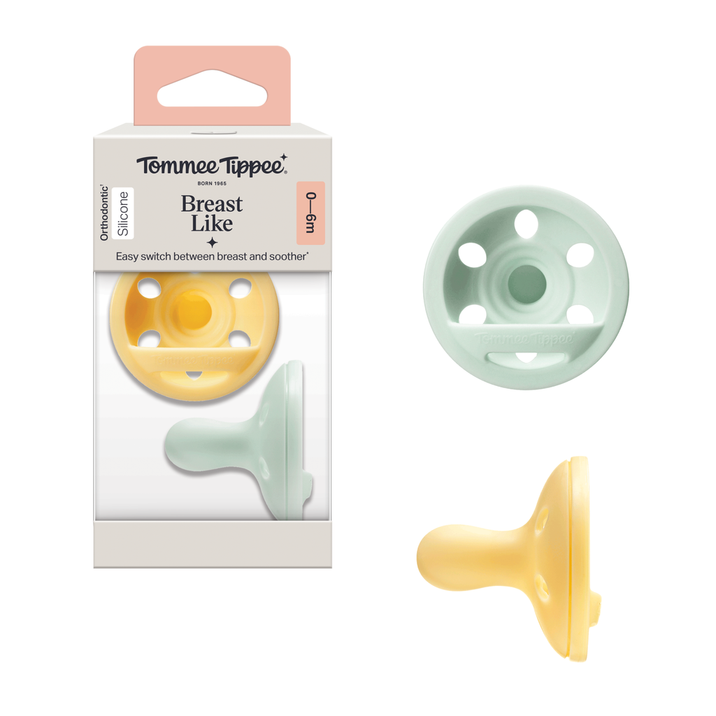 Tommee Tippee | 仿乳型安撫奶嘴(0-6m) 2個裝