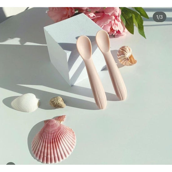 TGM | 1+1貝殼粉彩白金矽膠湯匙2入/盒
