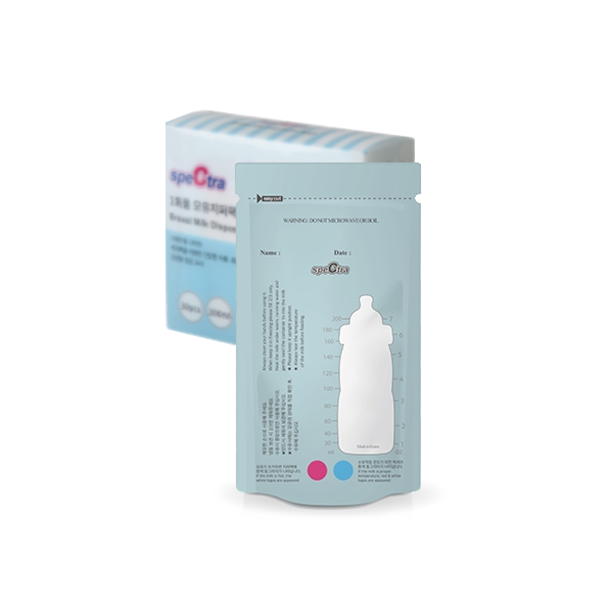 SPECTRA | 即棄無菌溫測儲奶袋