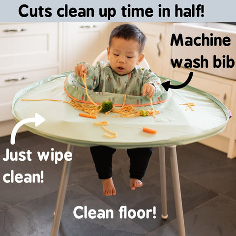 Tidy Tot | BLW 圍兜及防髒托盤禮盒套裝