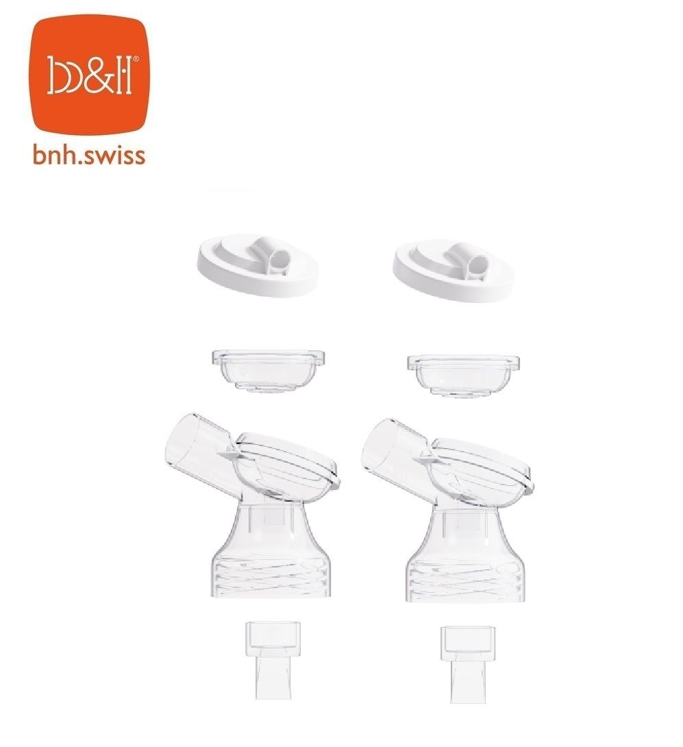 b&h | Hera B 奶泵配件 - 連接器連鴨咀活門 1對