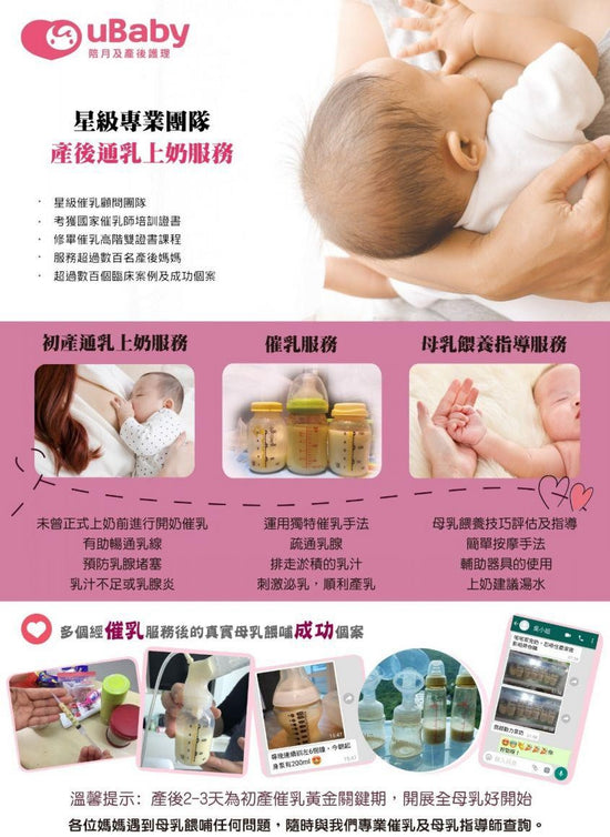 將圖像加載到圖庫查看器中，UBaby Care_通乳上奶及母乳餵養指導服務 - UBaby HK
