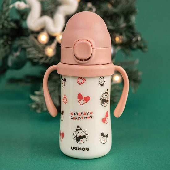 Ubmom | 一觸式蓋特別版吸管杯優惠套裝2 -200ml+280ml