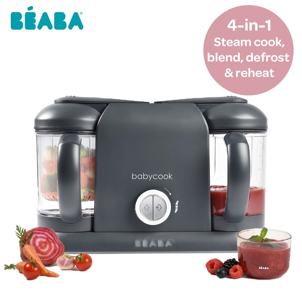 BEABA | Babycook® DUO蒸煮攪拌輔食機